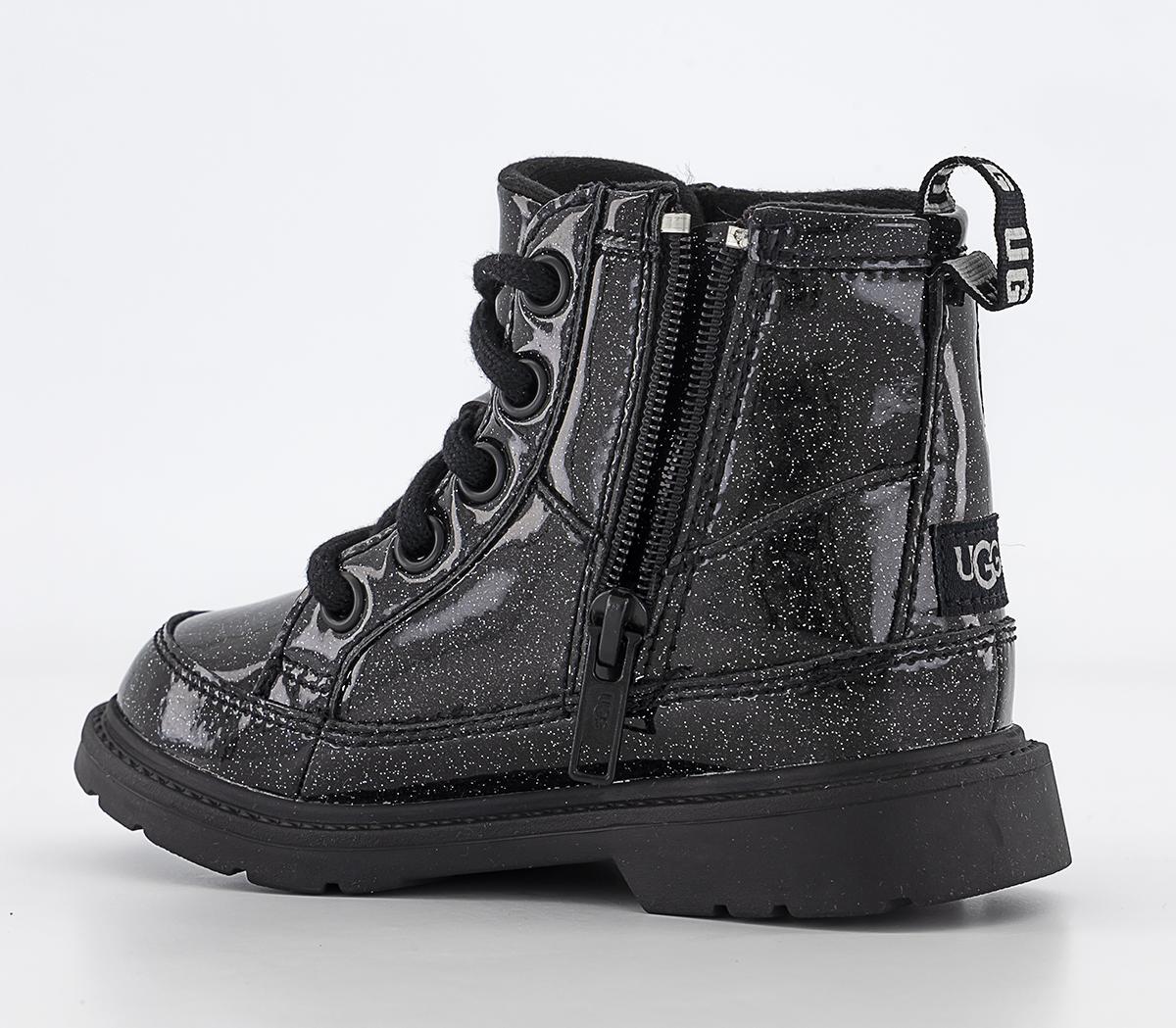 UGG Robley Glitter Infant Boots Black - Unisex