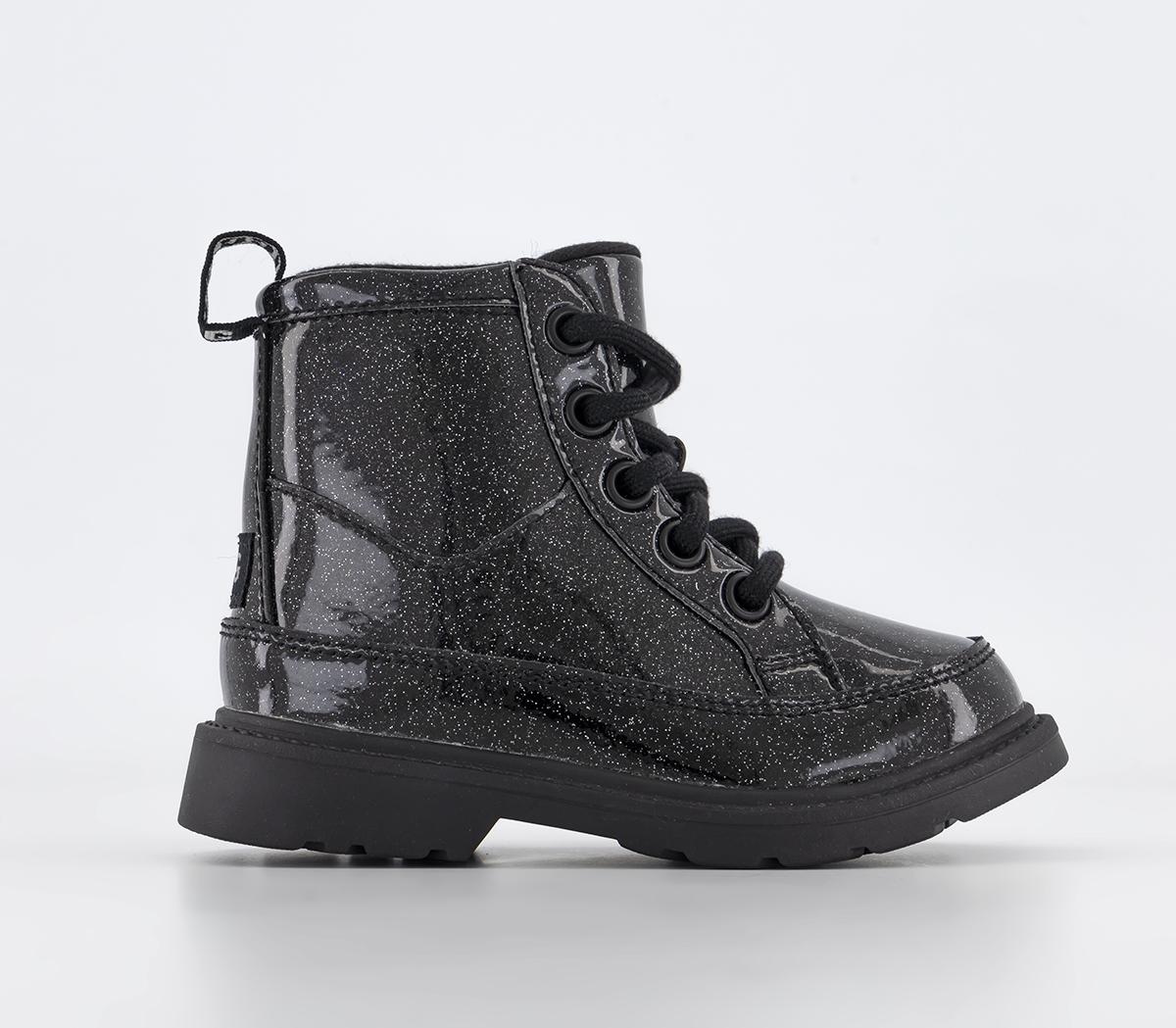 Ugg black sale glitter boots