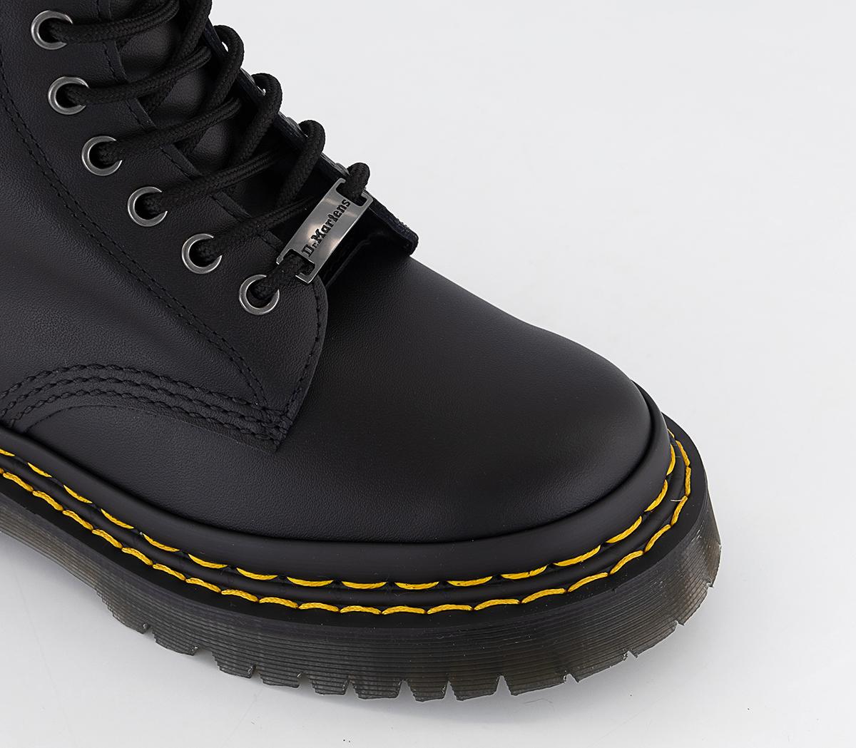 Dr. Martens 1460 Bex Ds Pltd Boots Black Backhand - Women's Ankle Boots