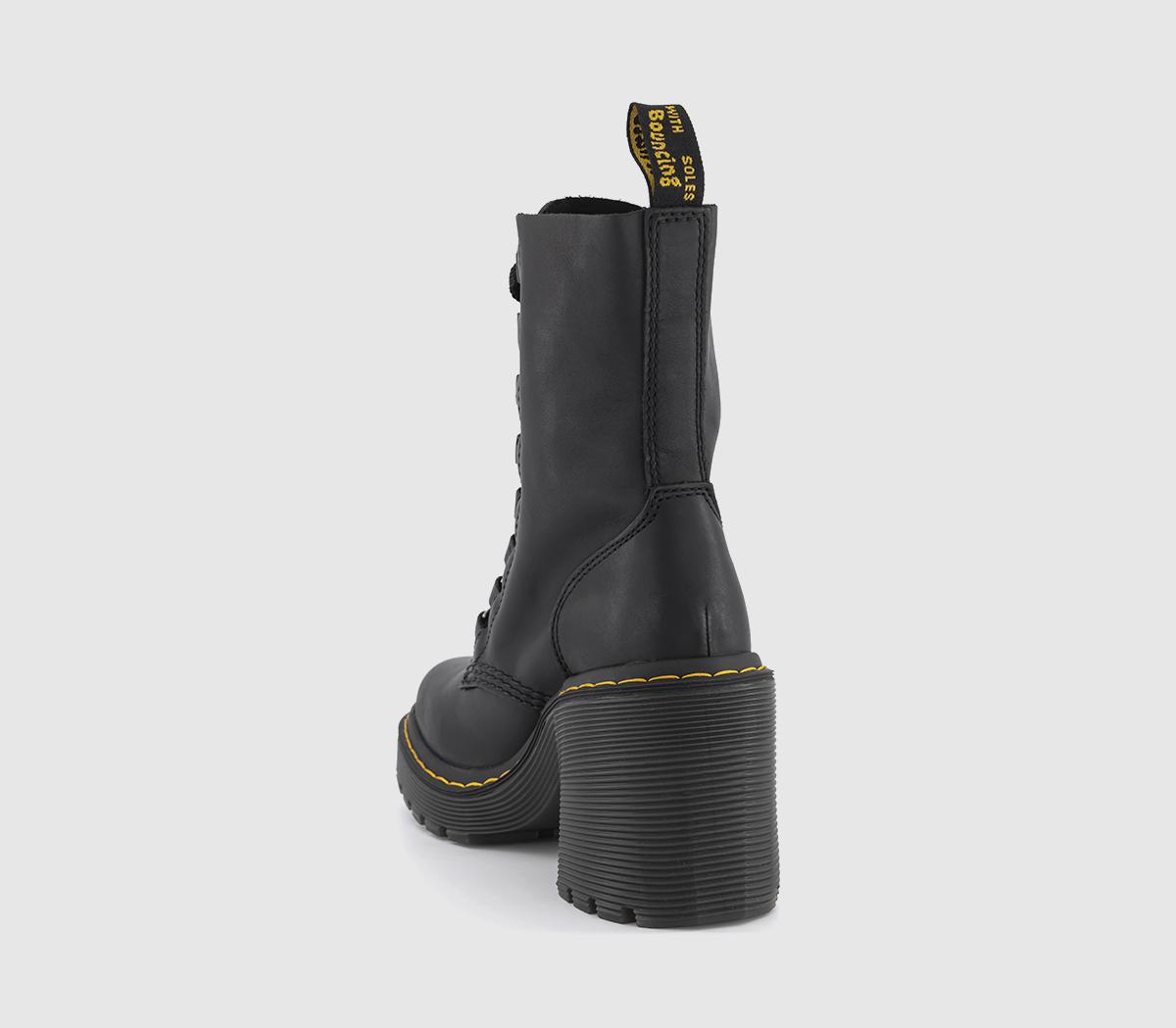 Dr. MartensChesney Heeled Lace BootsBlack Sendal