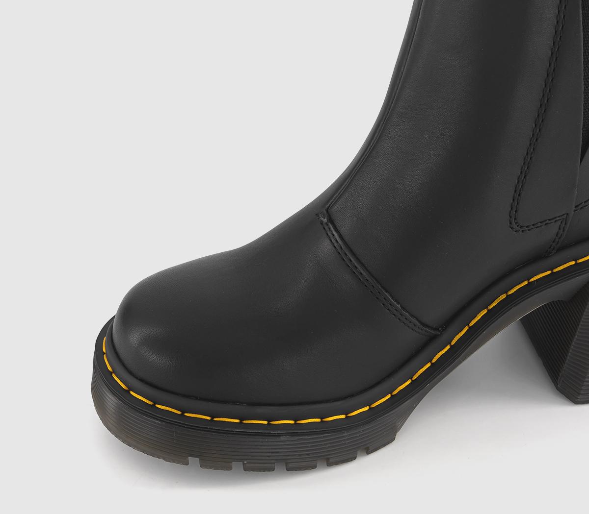 Dr. MartensSpence Heeled Chelsea Boots Black Sendal