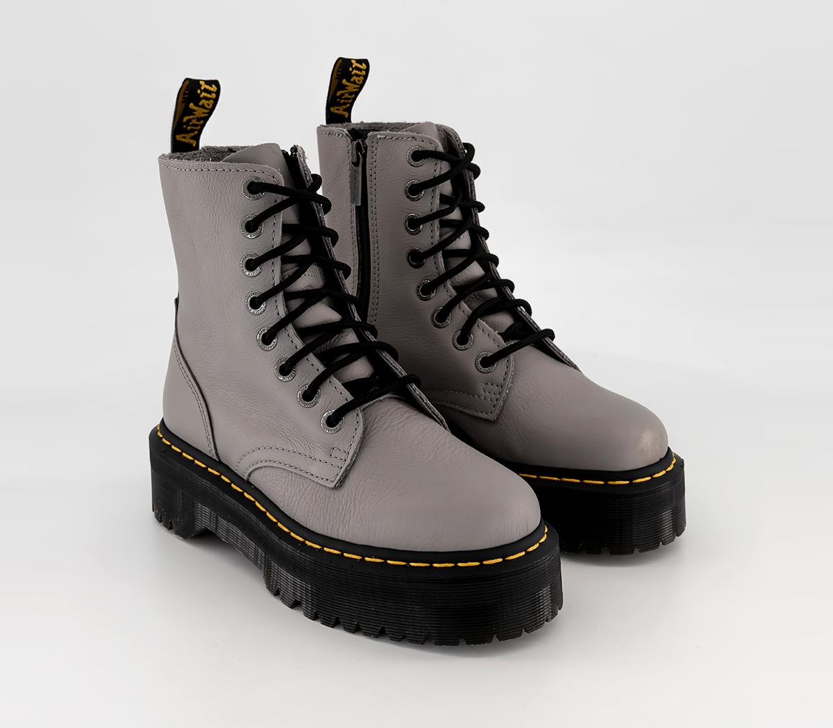 Dr. Martens Jadon III Boots Zinc Grey Pisa Women's Ankle Boots
