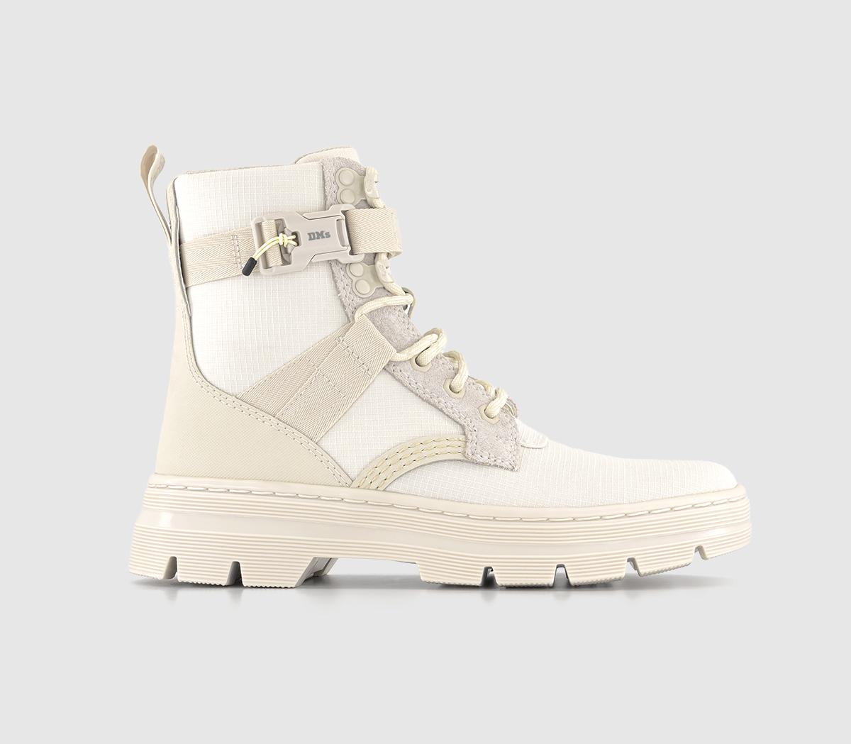 Dr. MartensCombs Tech II BootsOff White Poly Ripstop