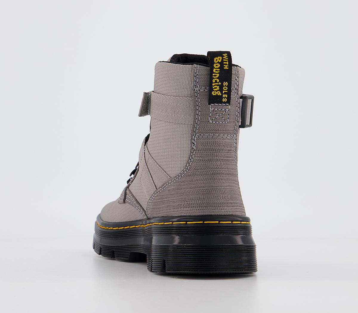 Dr. Martens Combs Tech II Boots Zinc Grey - Women's Ankle Boots