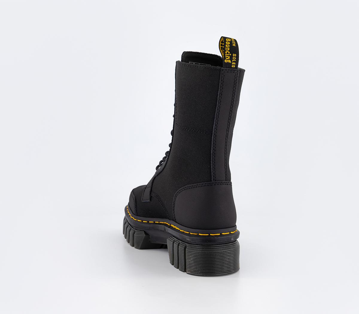 Dr. Martens Audrick 10 Eye Boots Dr. Martens Audrick 10 Eye Boots Black Ajax