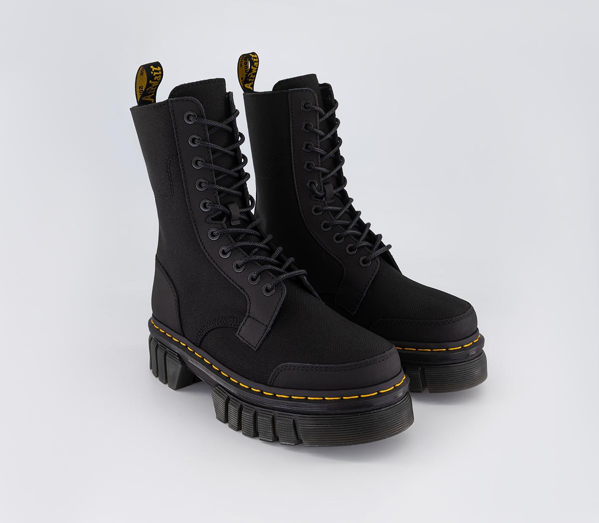 Dr. Martens Audrick 10 Eye Boots Dr. Martens Audrick 10 Eye Boots Black Ajax