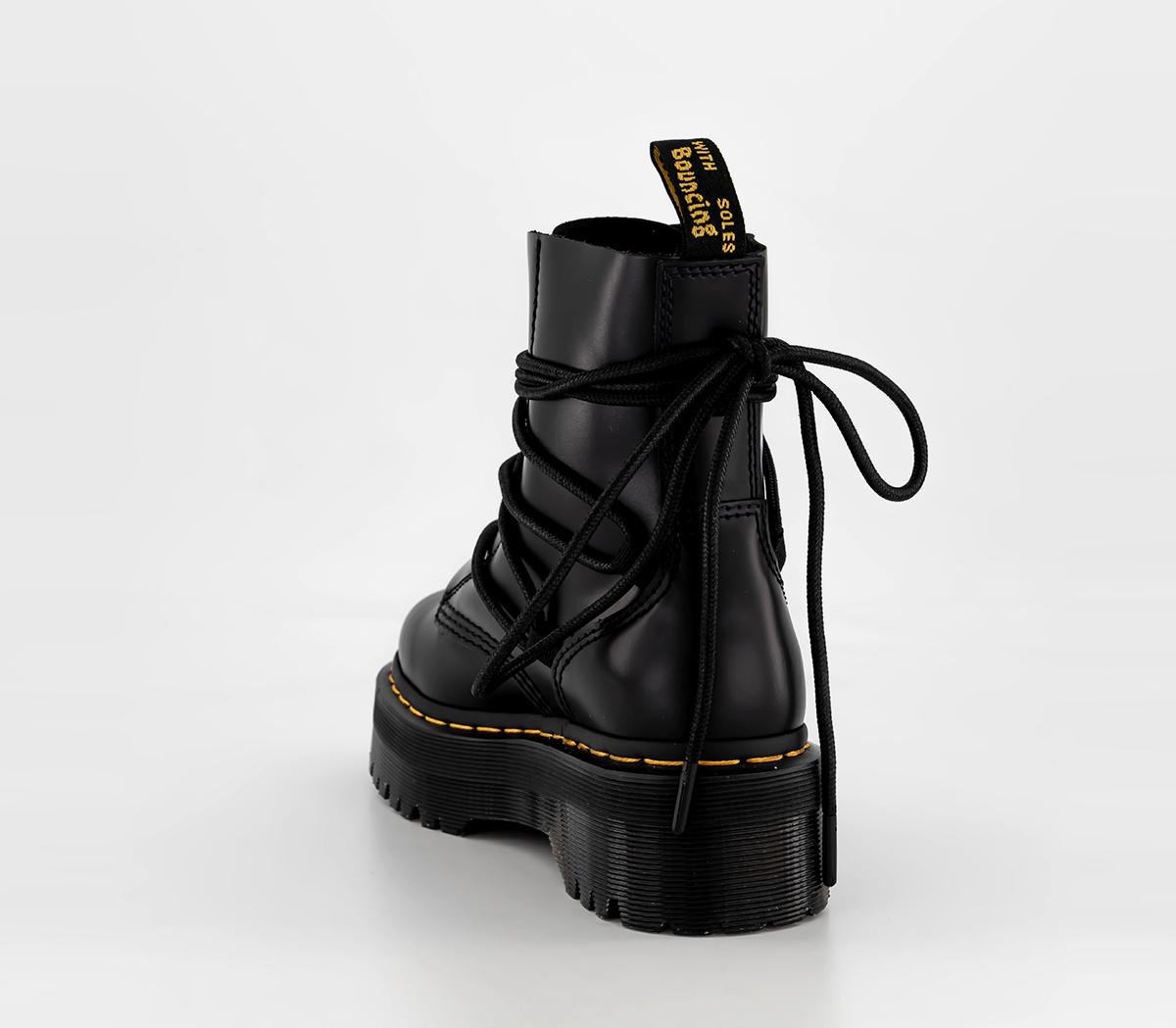 Martens Jarrick III Boots Black Smooth Black Paris Women's