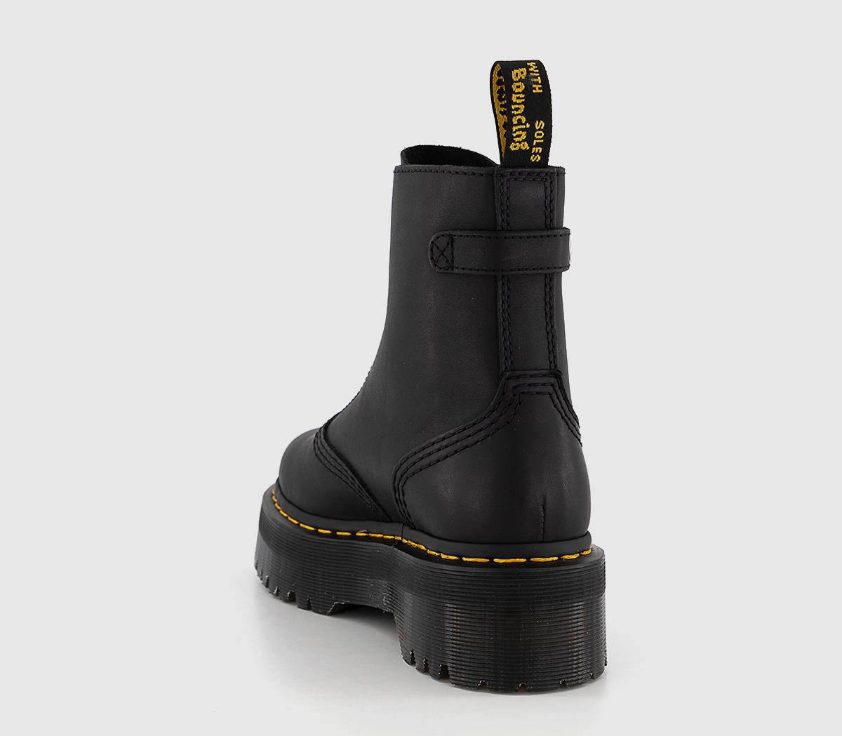 Dr. MartensJetta Zip Front BootsBlack