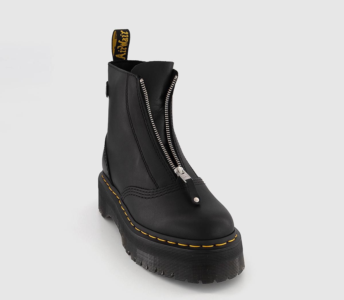 Dr. MartensJetta Zip Front BootsBlack