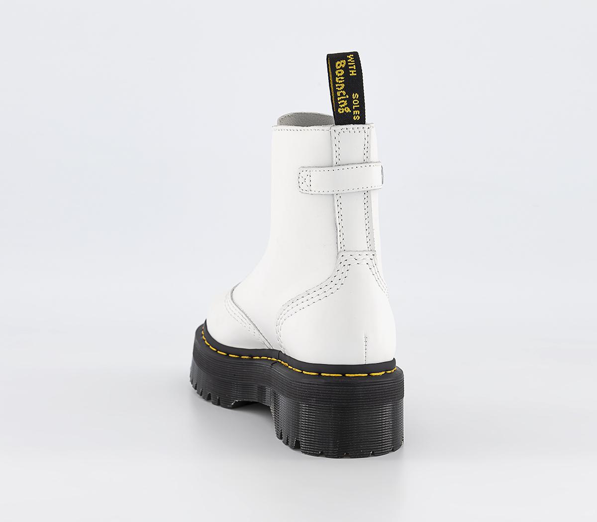 Dr. MartensJetta Zip Front BootWhite