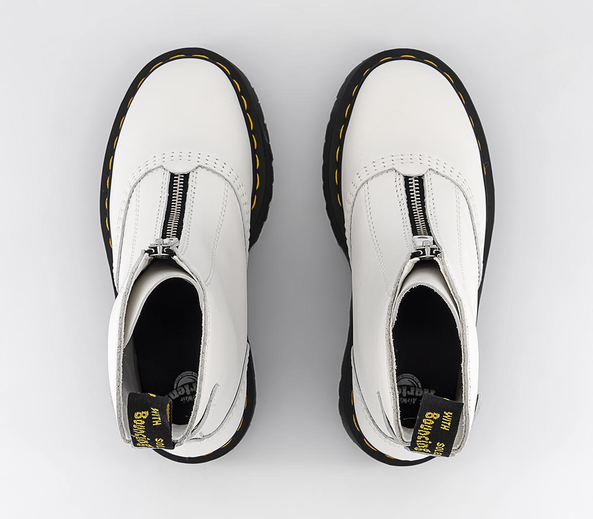 Dr. MartensJetta Zip Front BootWhite