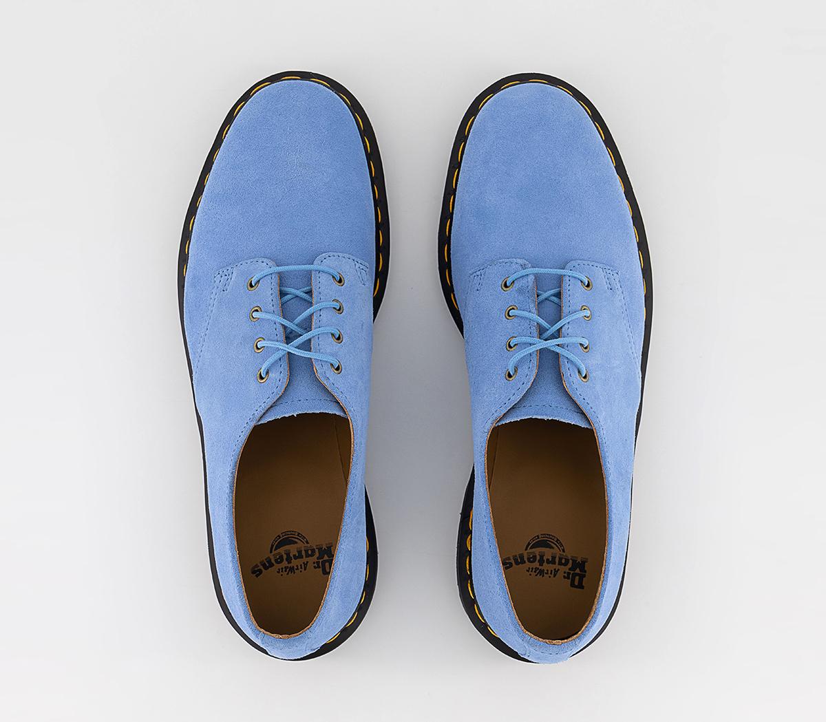 靴 Dr. Martens SMITHS SKYBLUE DR MARTENS SMITHS BLUE SUEDE SHOE UK SIZE 6 EU 39 PROM