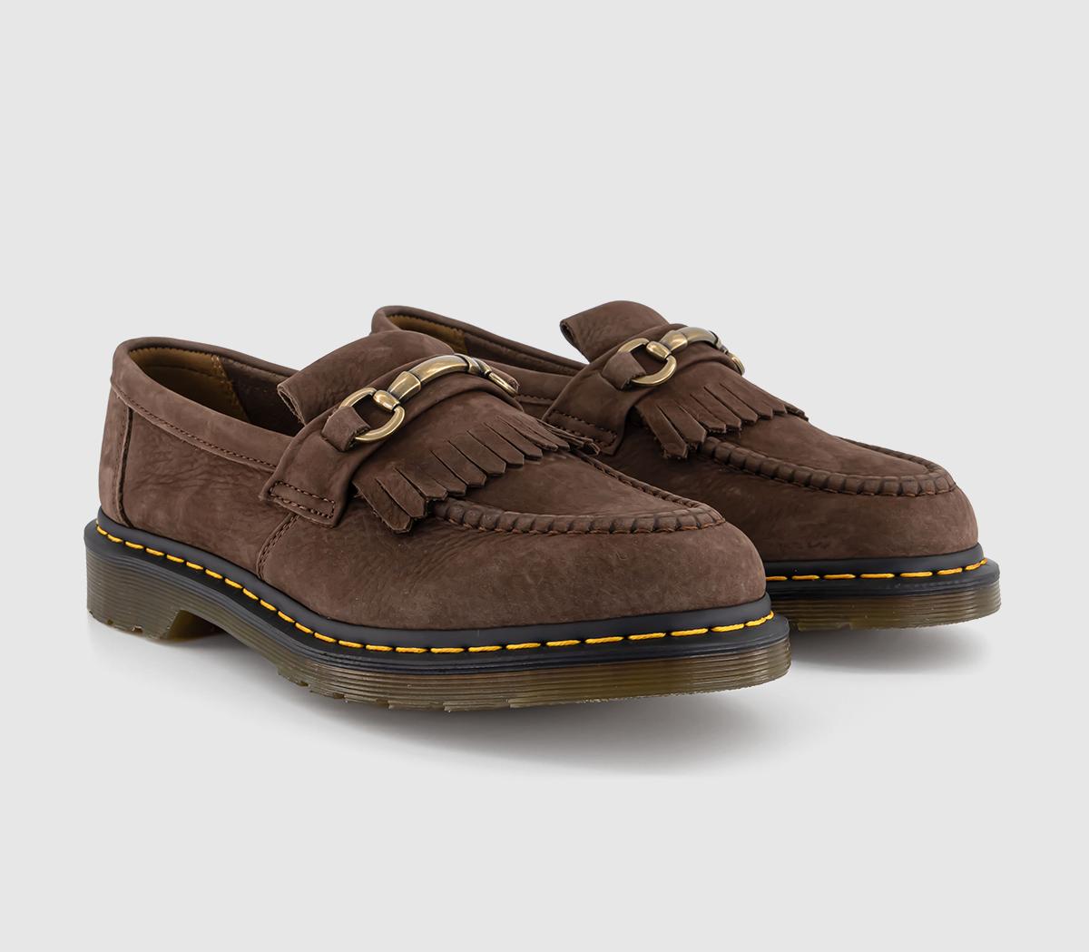 Dr. Martens Adrian Snaffle Loafers Dark Brown - Men's Casual Shoes