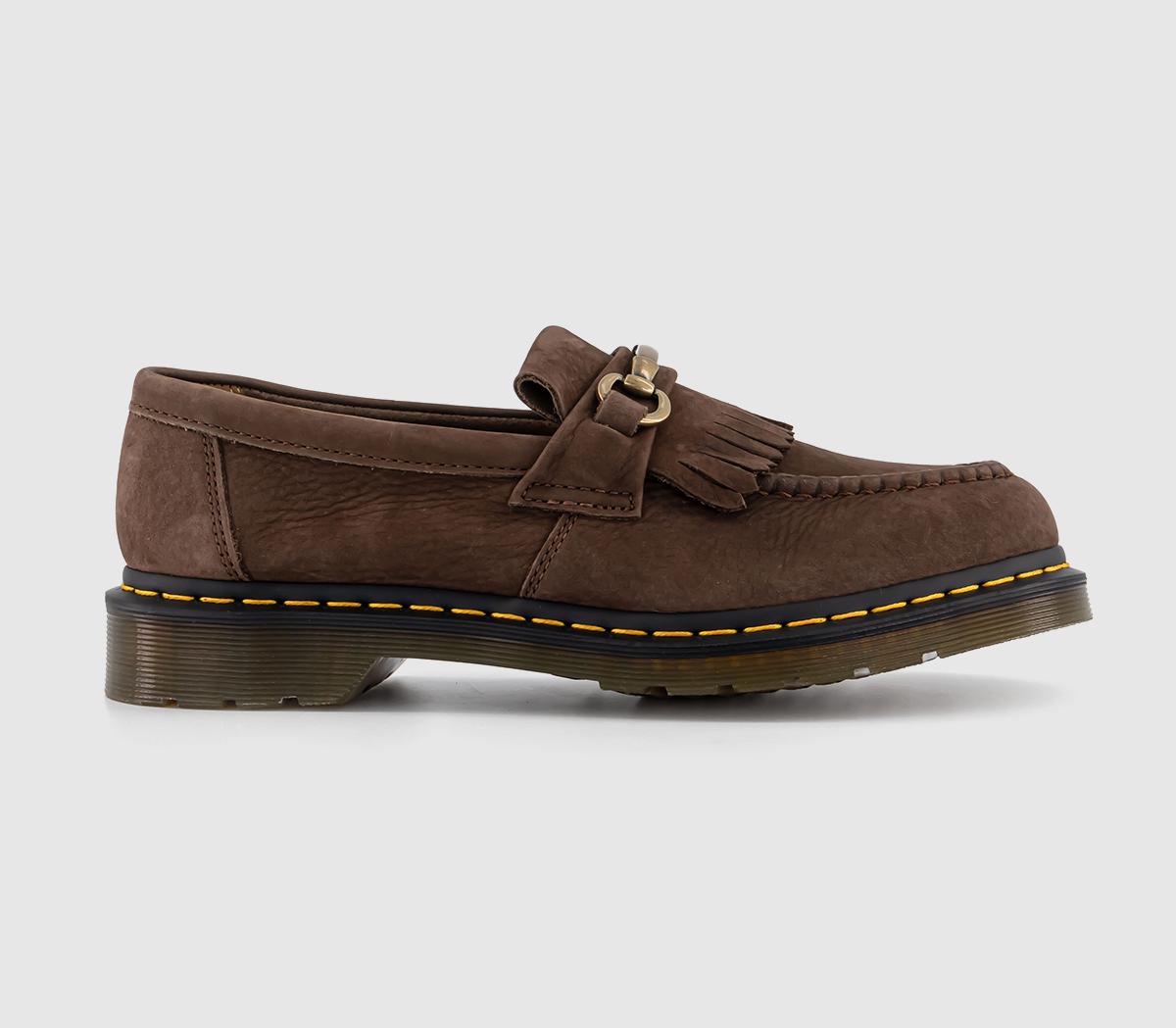 Dr. Martens Adrian Snaffle Loafers Dark Brown Men s Casual Shoes