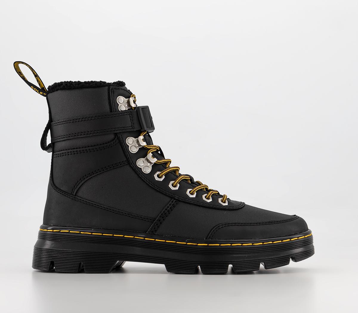 Dr. Martens Combs Tech F I Boots Black Men s Boots