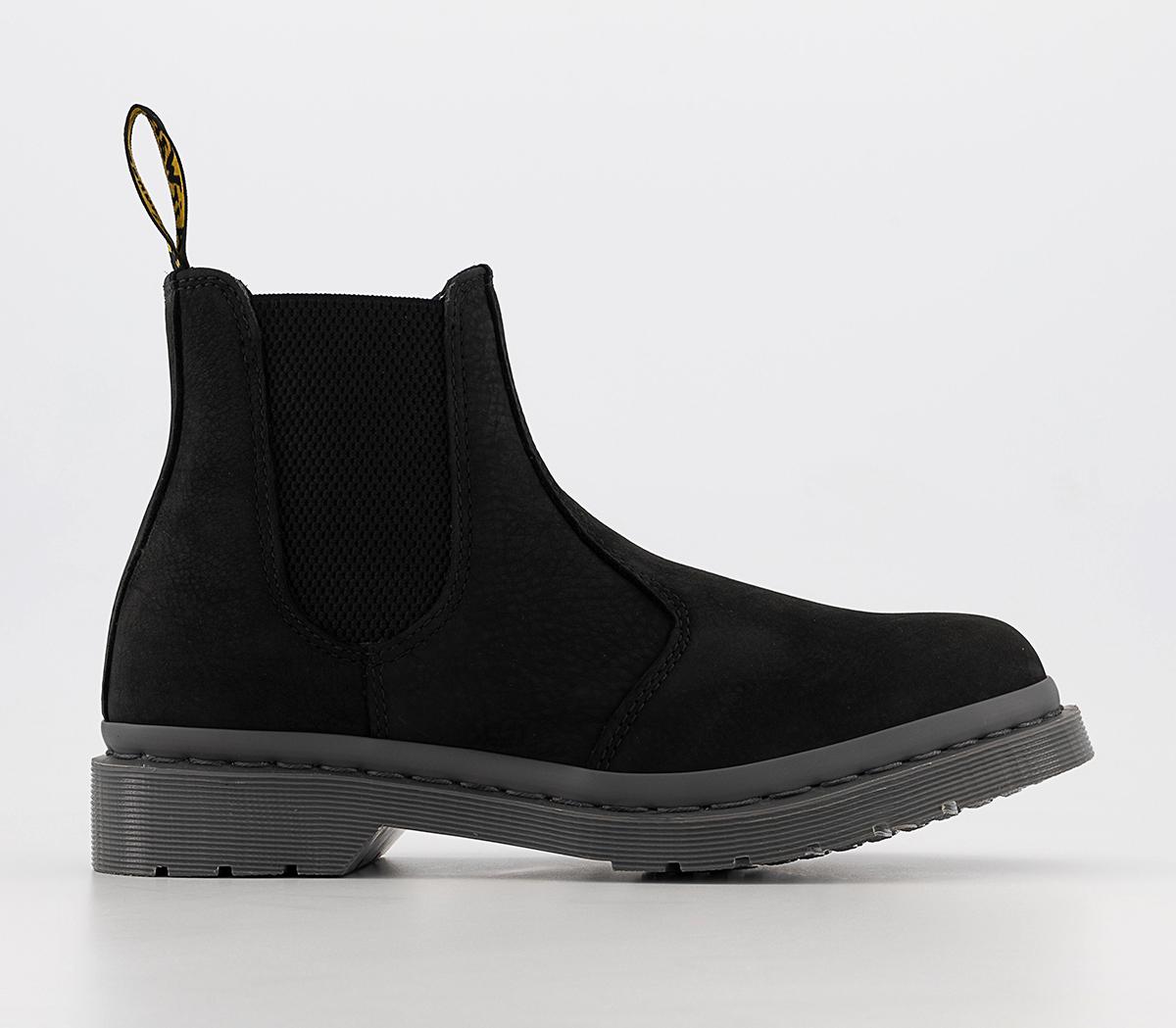 2976 Chelsea Guard Boots Black Milled Nubuck Wp