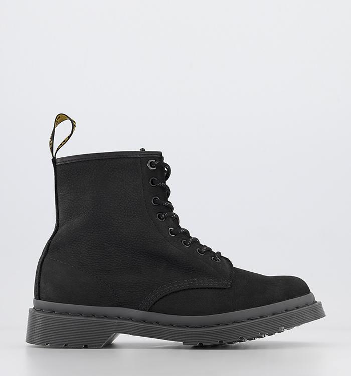 Dr. Martens 2976 Guard Cheslea Boots Black Milled Nubuck Wp