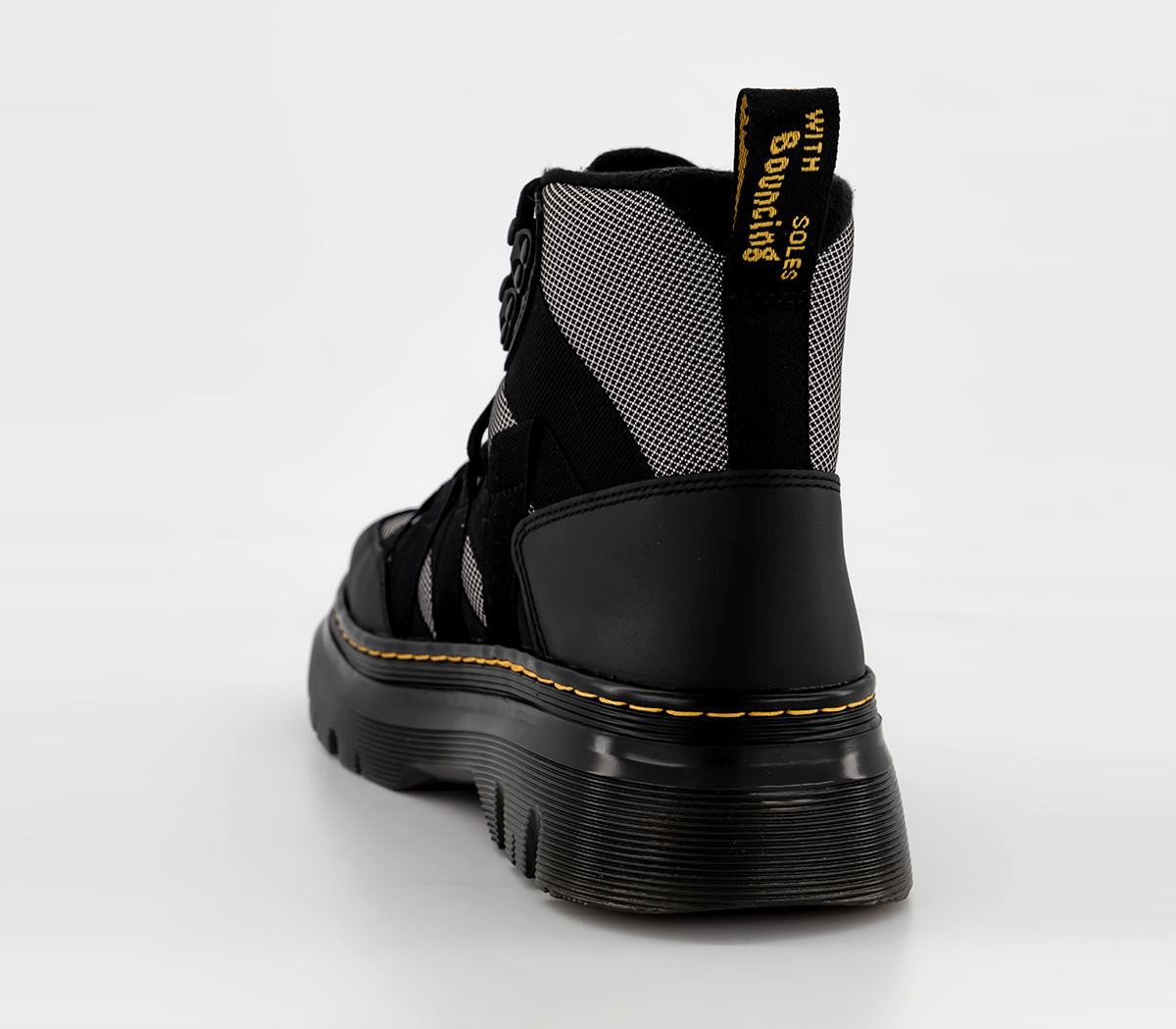 Dr. Martens Boury Boots Black Zinc - Men's Boots
