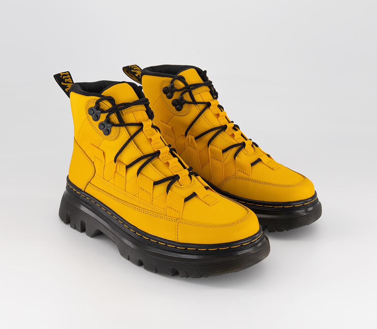 Dr. Martens Boury Boots Dms Yellow Cyclone Nylon Men’s Boots
