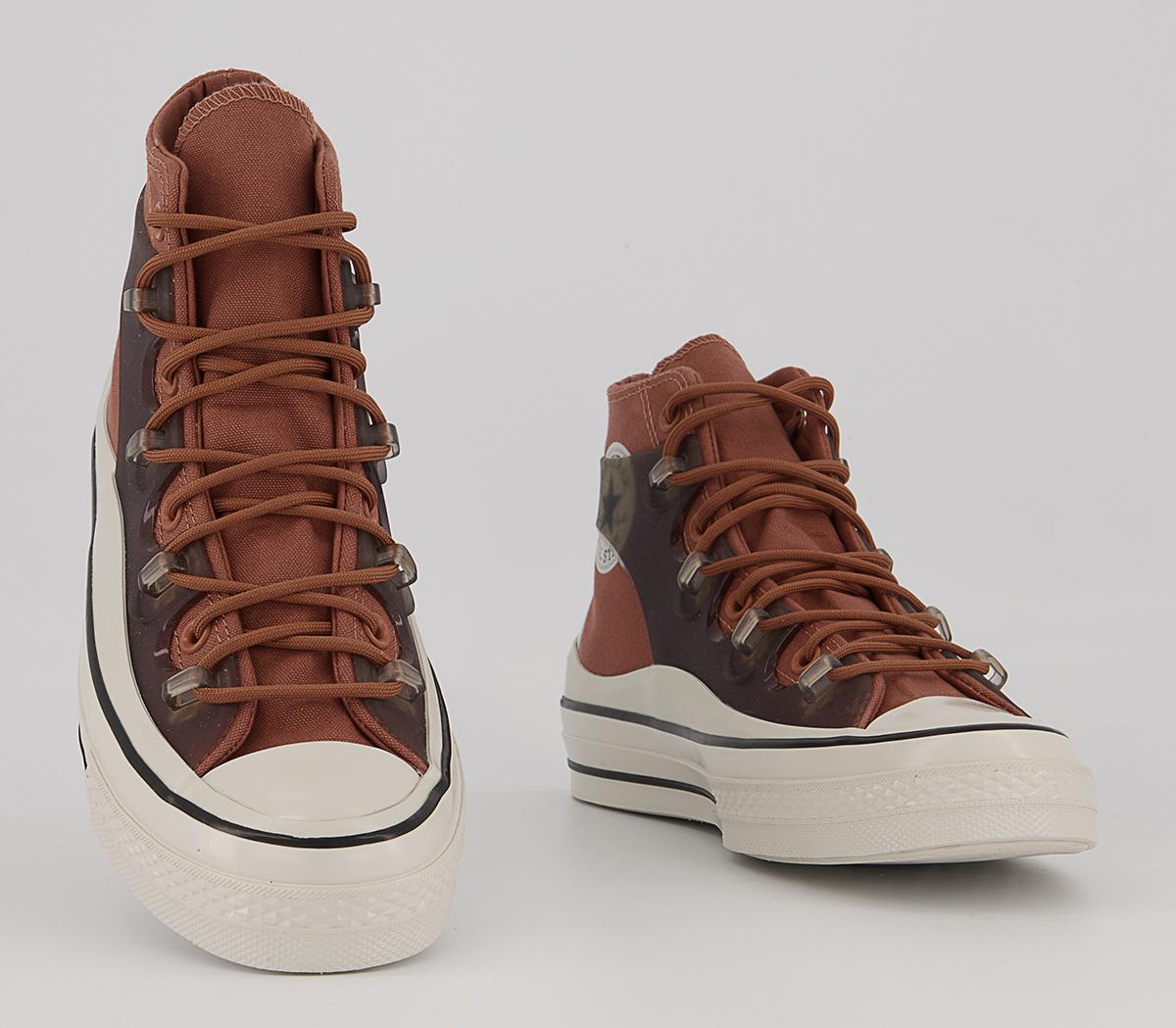 Converse Chuck 70 Utility Trainers Converse Chuck 70 Utility Trainers Mineral Clay Light Bone Black