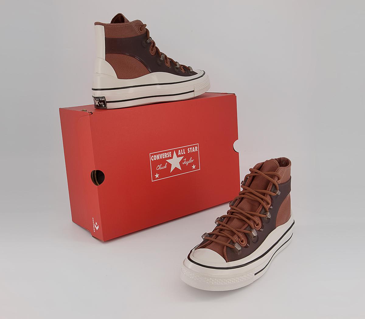 Converse Chuck 70 Utility Trainers Converse Chuck 70 Utility Trainers Mineral Clay Light Bone Black