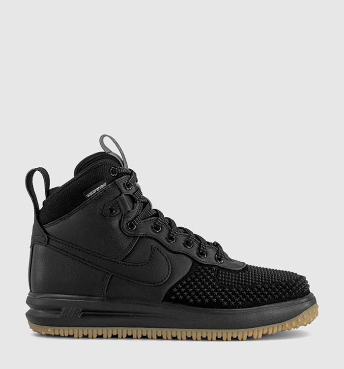 Nike Lunar Force 1 Black Black Metallic Silver Anthracite