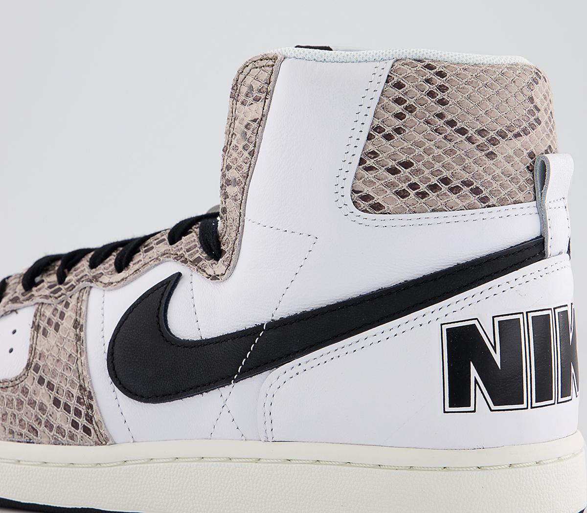 NikeTerminator High TrainersWhite Black Sail Cocoa