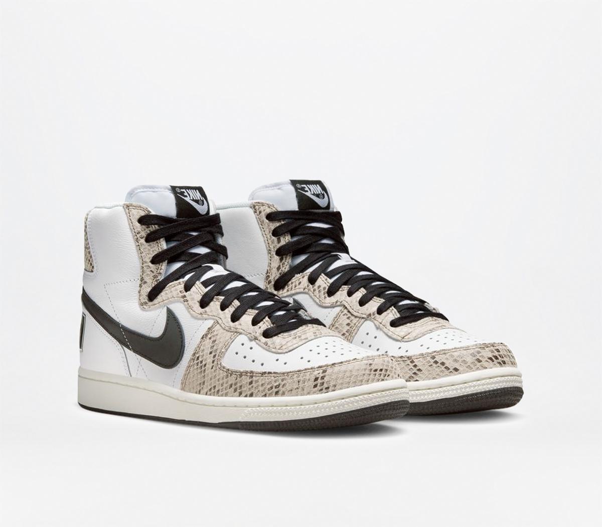 NikeTerminator High TrainersWhite Black Sail Cocoa