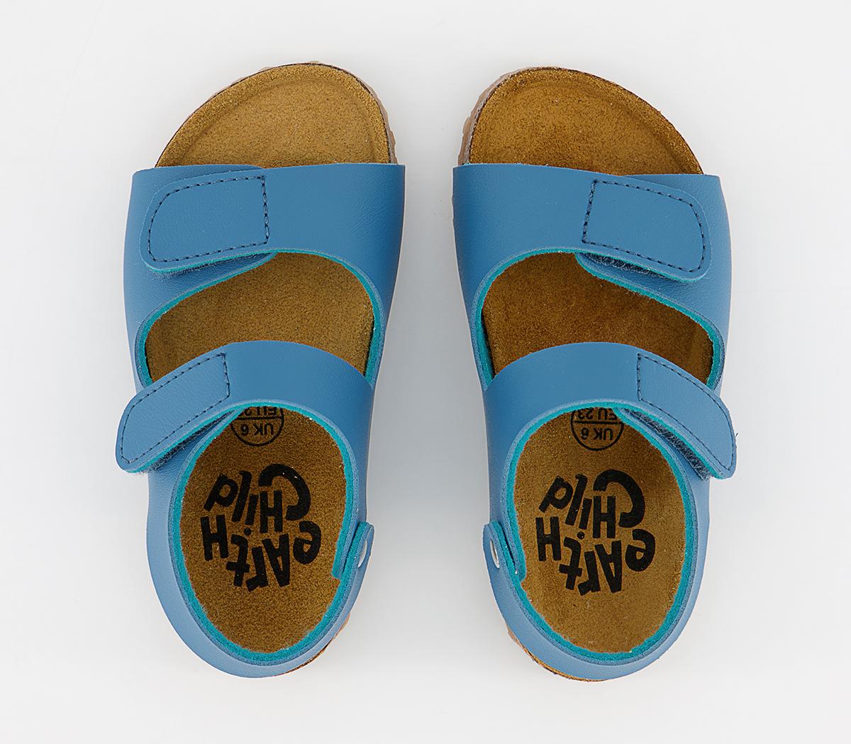 EARTHCHILDTropical Toddler Double Strap Sandals EARTHCHILDTropical Toddler Double Strap SandalsBlue
