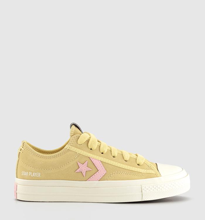 Converse Star Player 76 Trainers Like Butter Egret Donut Glaze