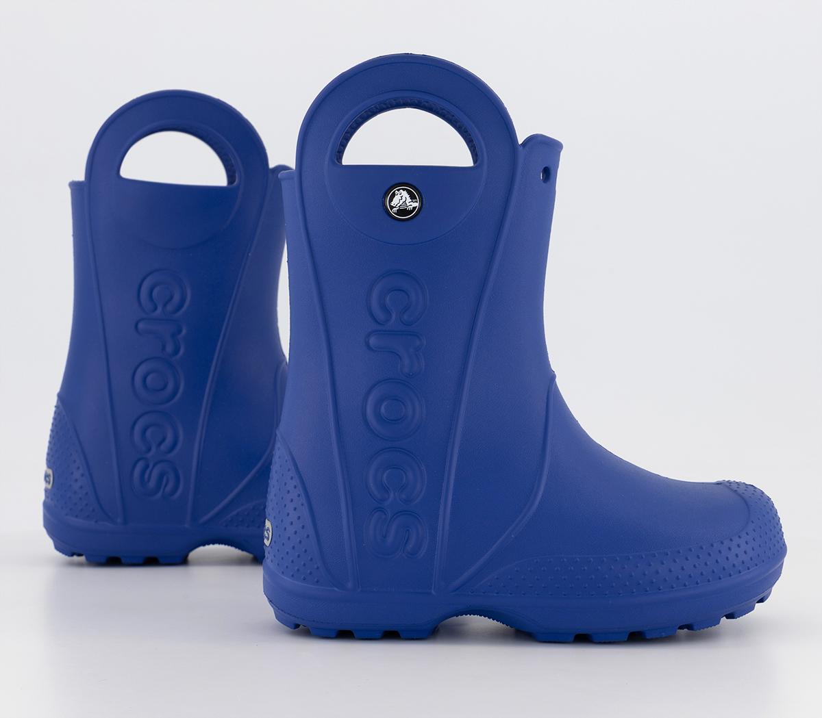 Crocs Handle It Rain Boot Kids Cerulean Blue Kids Boots