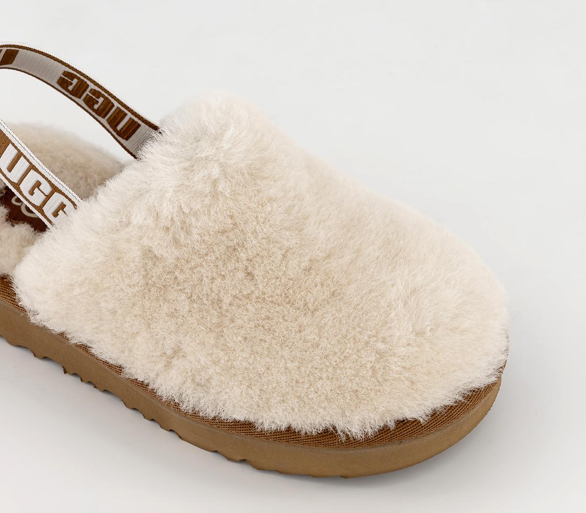 UGG Fluff Yeah Clog Youth Natural - Unisex