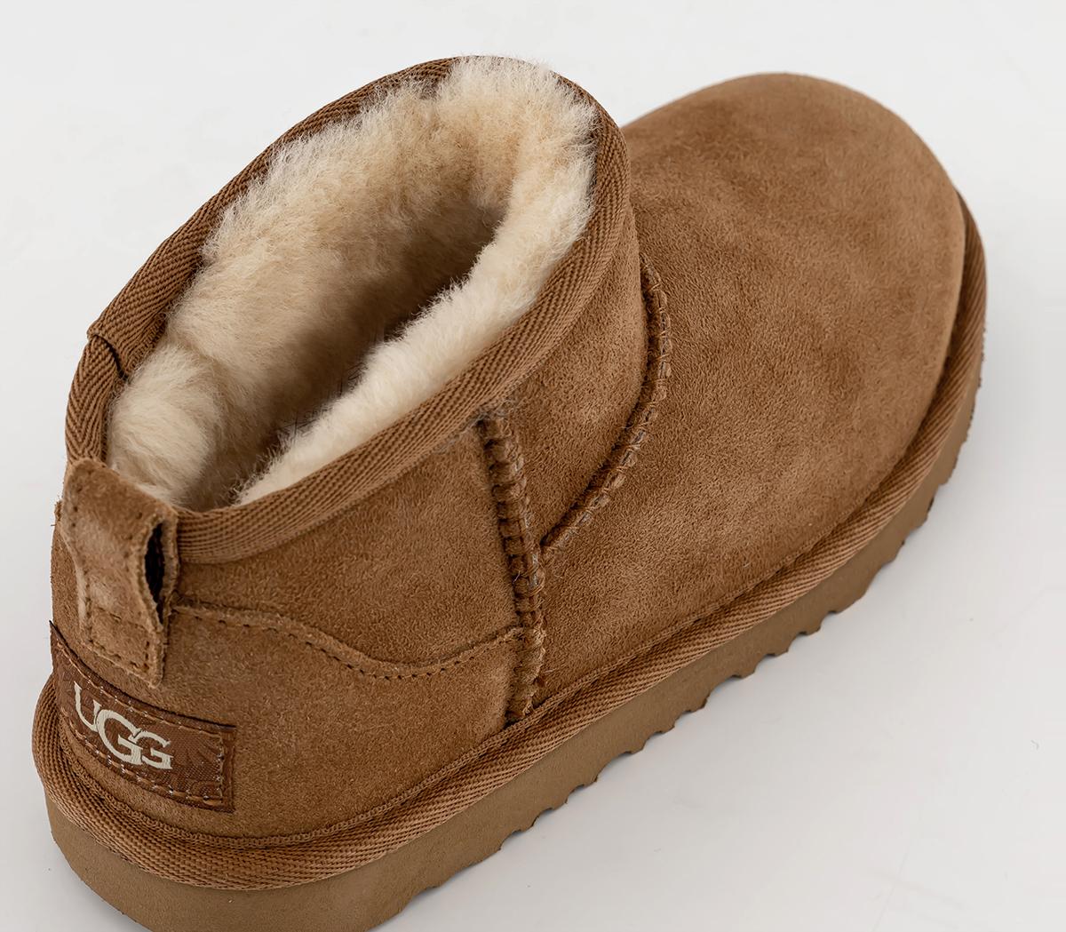 UGG Classic Kids Ultra Mini II Boots UGG Classic Kids Ultra Mini II Boots Chestnut