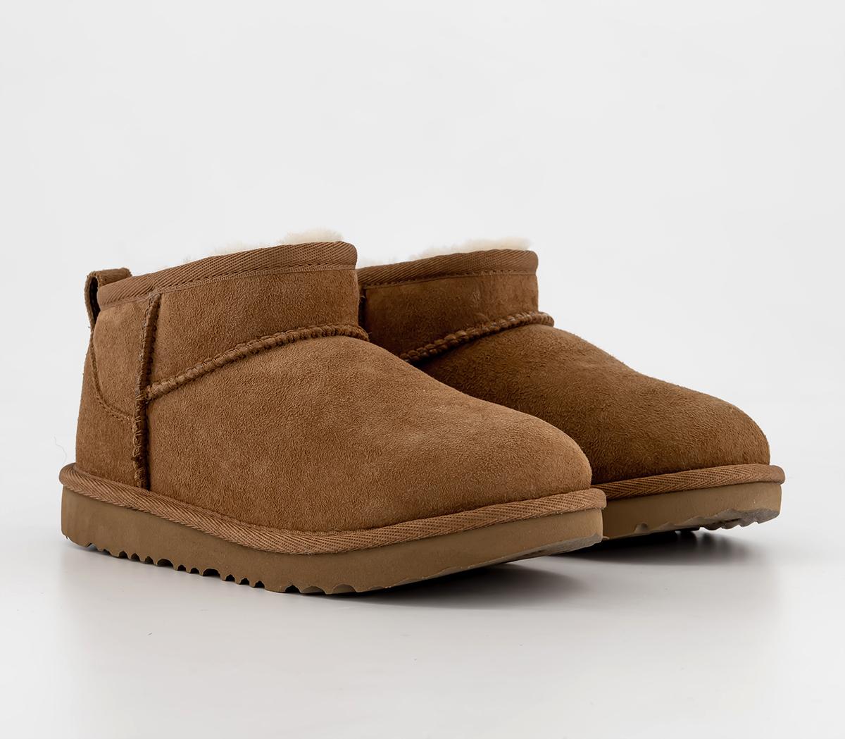 UGG Classic Kids Ultra Mini II Boots UGG Classic Kids Ultra Mini II Boots Chestnut