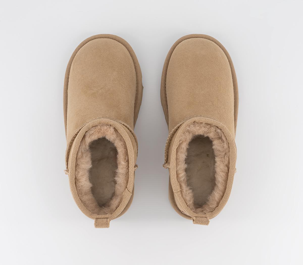 UGG Classic Kids Ultra Mini II Boots UGG Classic Kids Ultra Mini II Boots Driftwood