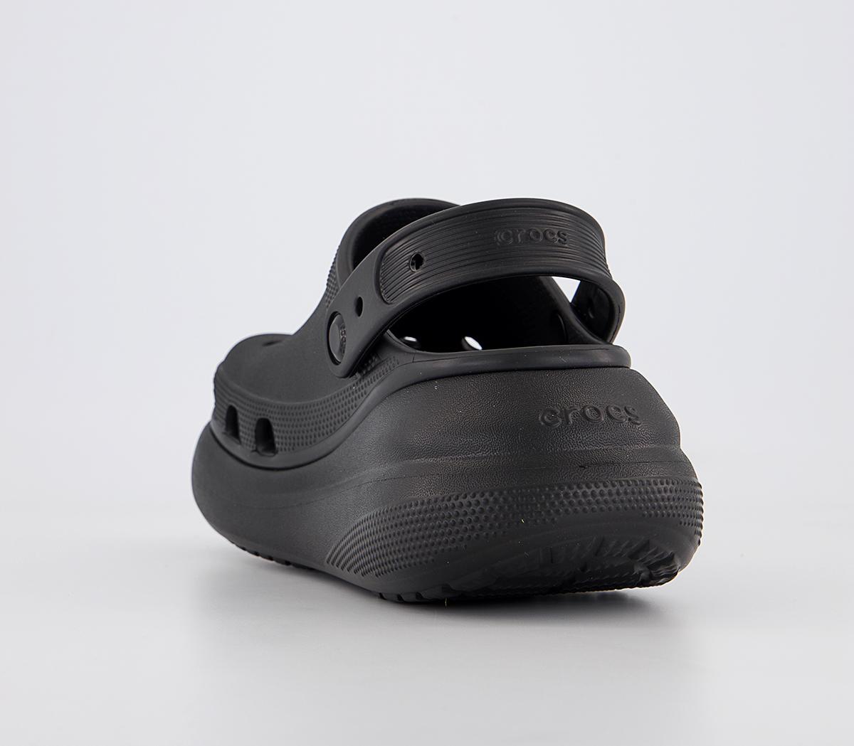 Crocs Classic Crush Clogs Black - Women’s Sandals