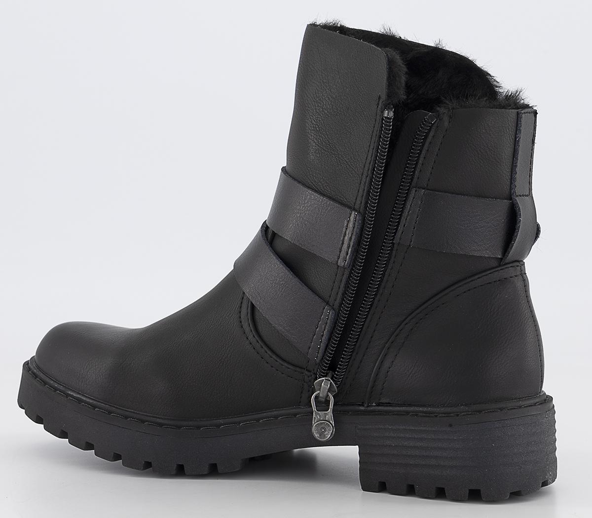 Blowfish MalibuRoyal Shr Buckle BootsBlack