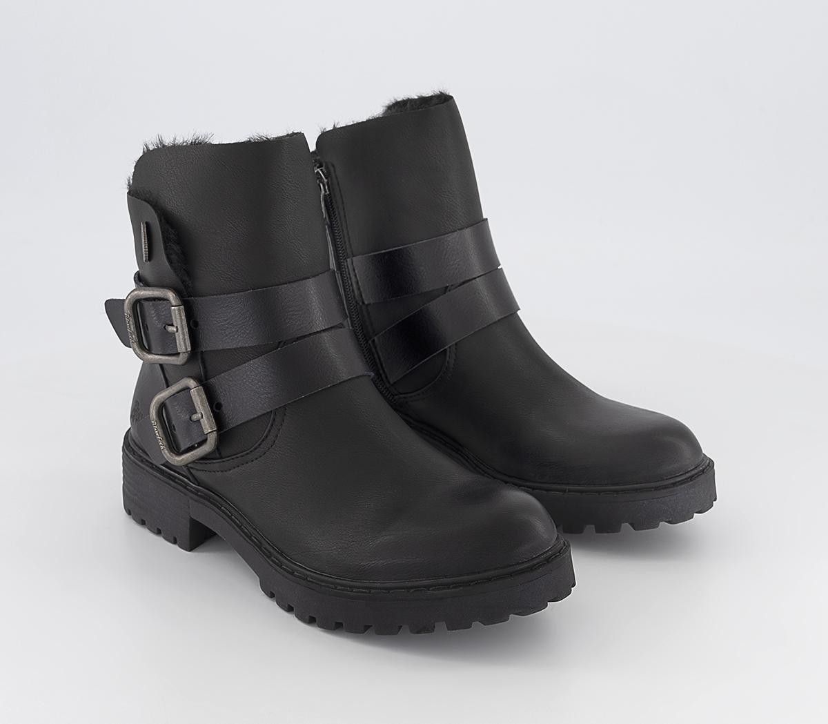 Blowfish Malibu Royal Shr Buckle Boots Blowfish Malibu Royal Shr Buckle Boots Black