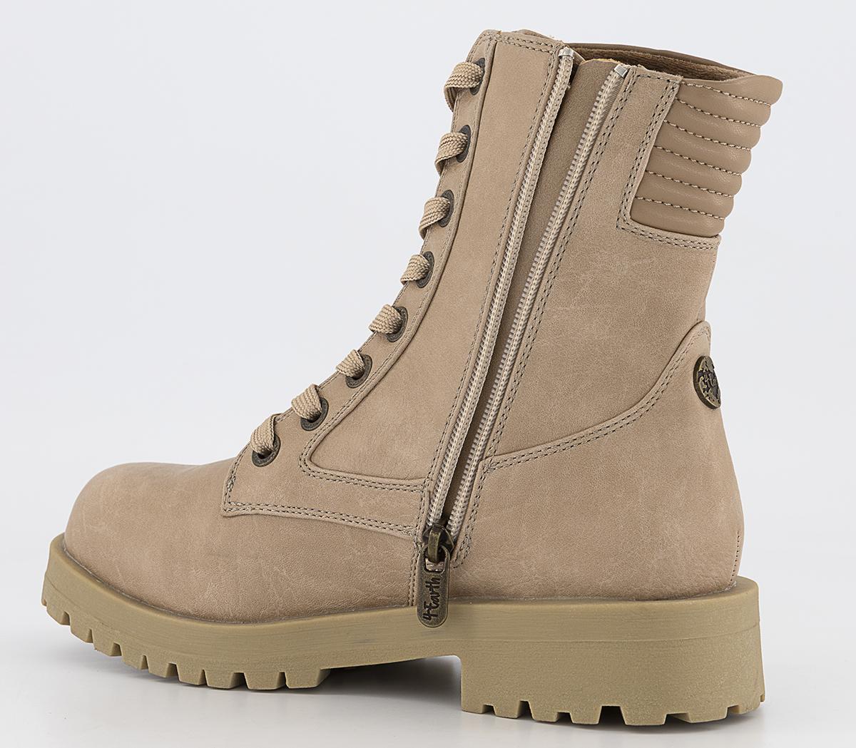 Blowfish MalibuAthena Lace BootsBeige