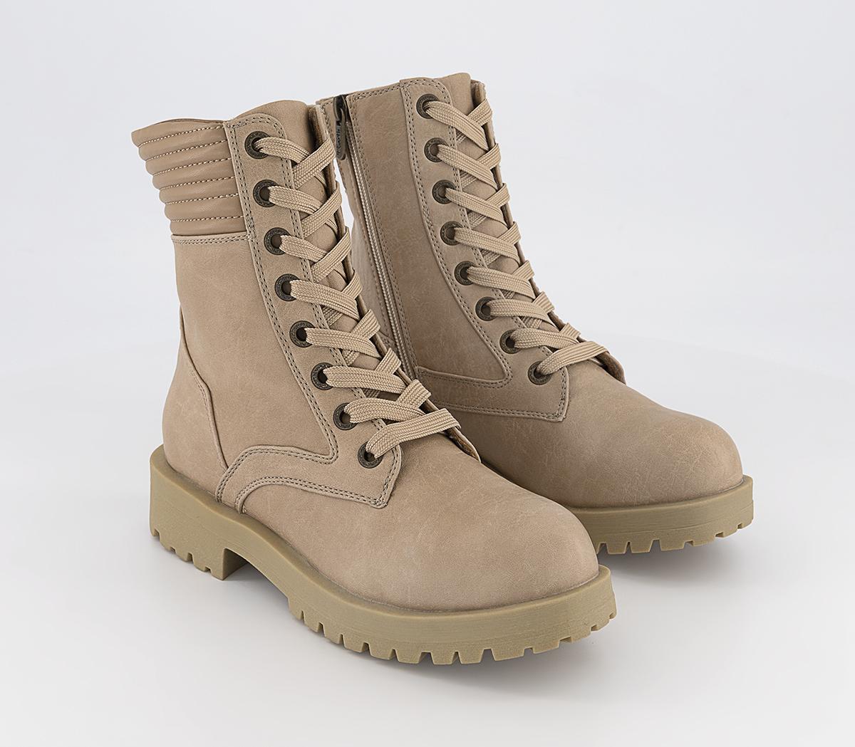 Blowfish MalibuAthena Lace BootsBeige