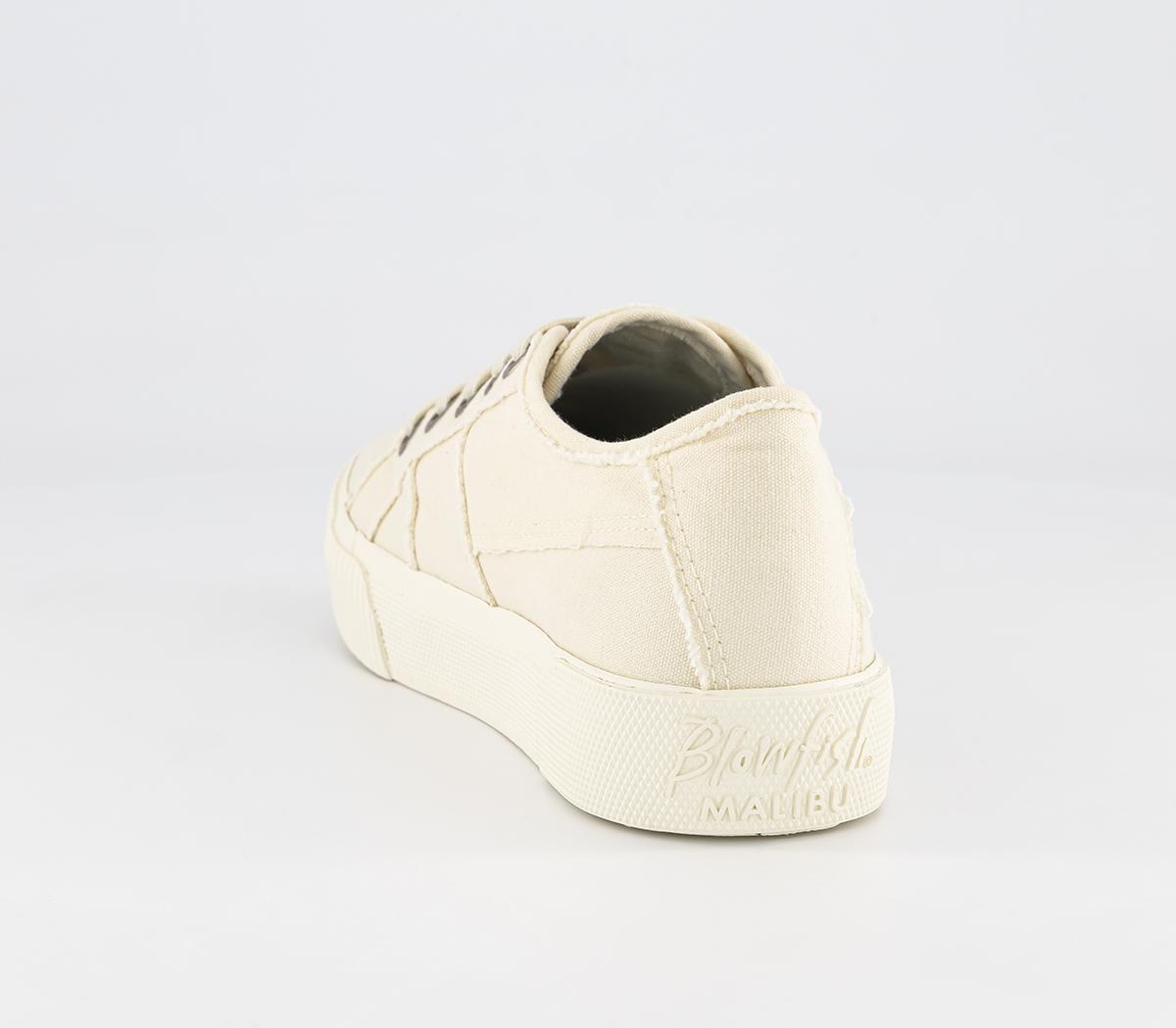 Blowfish MalibuCasper TrainersOff White Canvas