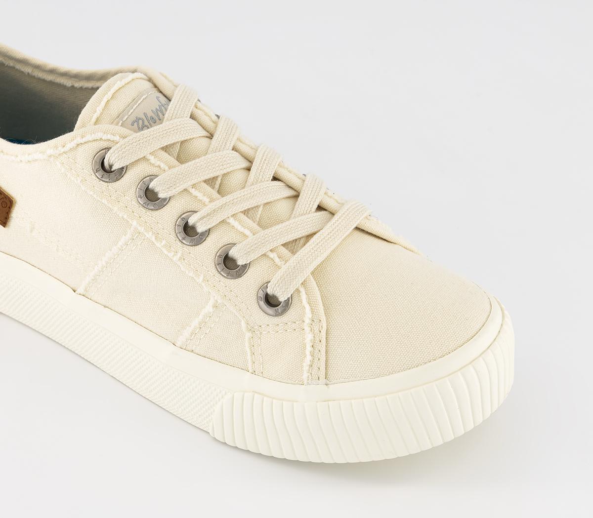 Blowfish MalibuCasper TrainersOff White Canvas