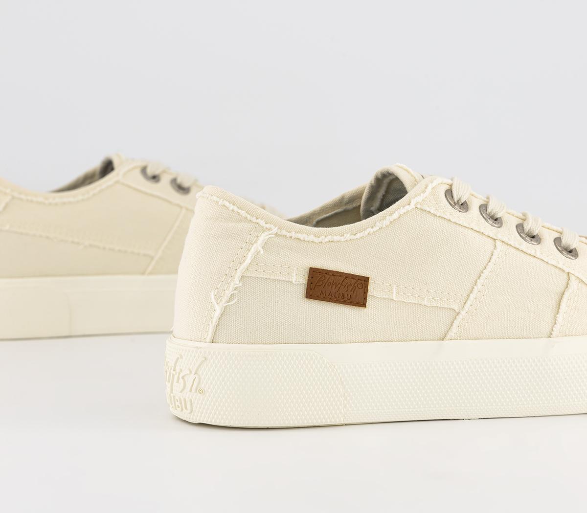 Blowfish MalibuCasper TrainersOff White Canvas