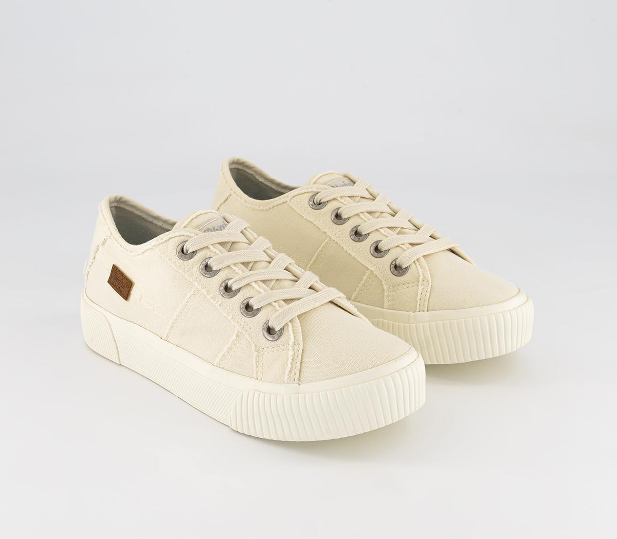 Blowfish MalibuCasper TrainersOff White Canvas