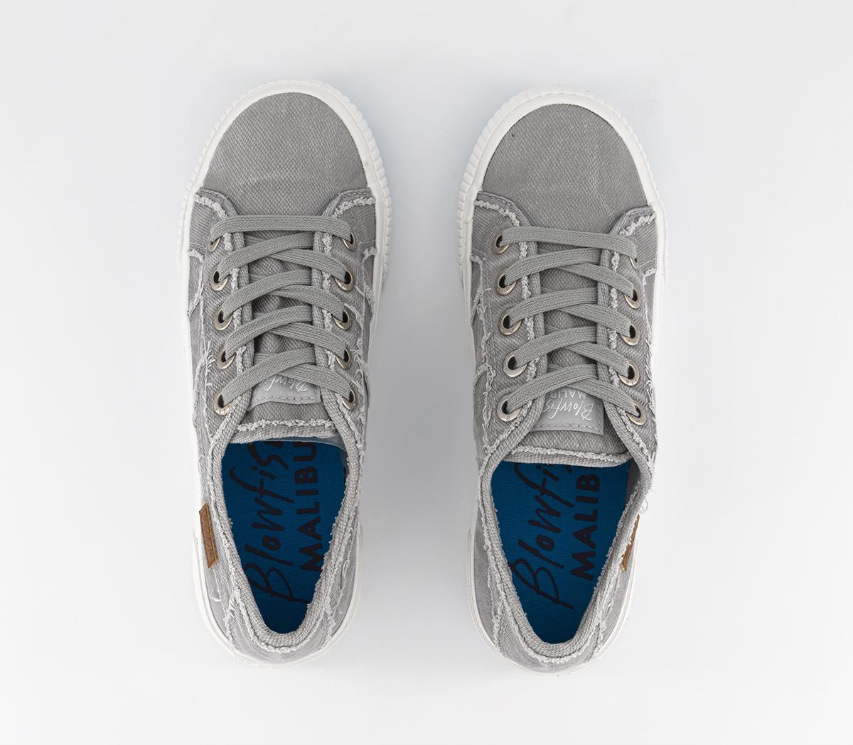 Blowfish MalibuCasper TrainersFog Grey Canvas