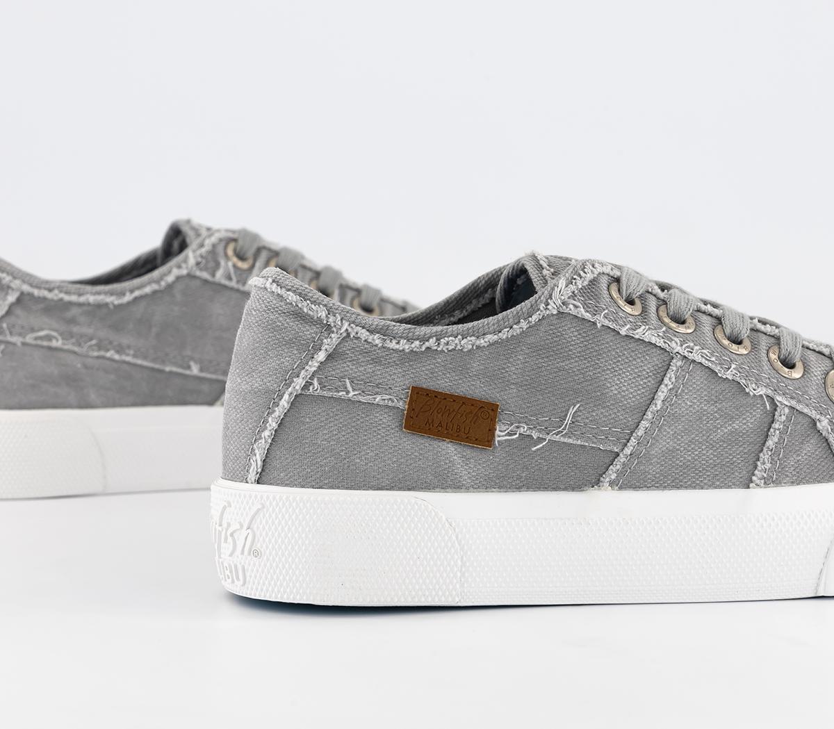 Blowfish MalibuCasper TrainersFog Grey Canvas
