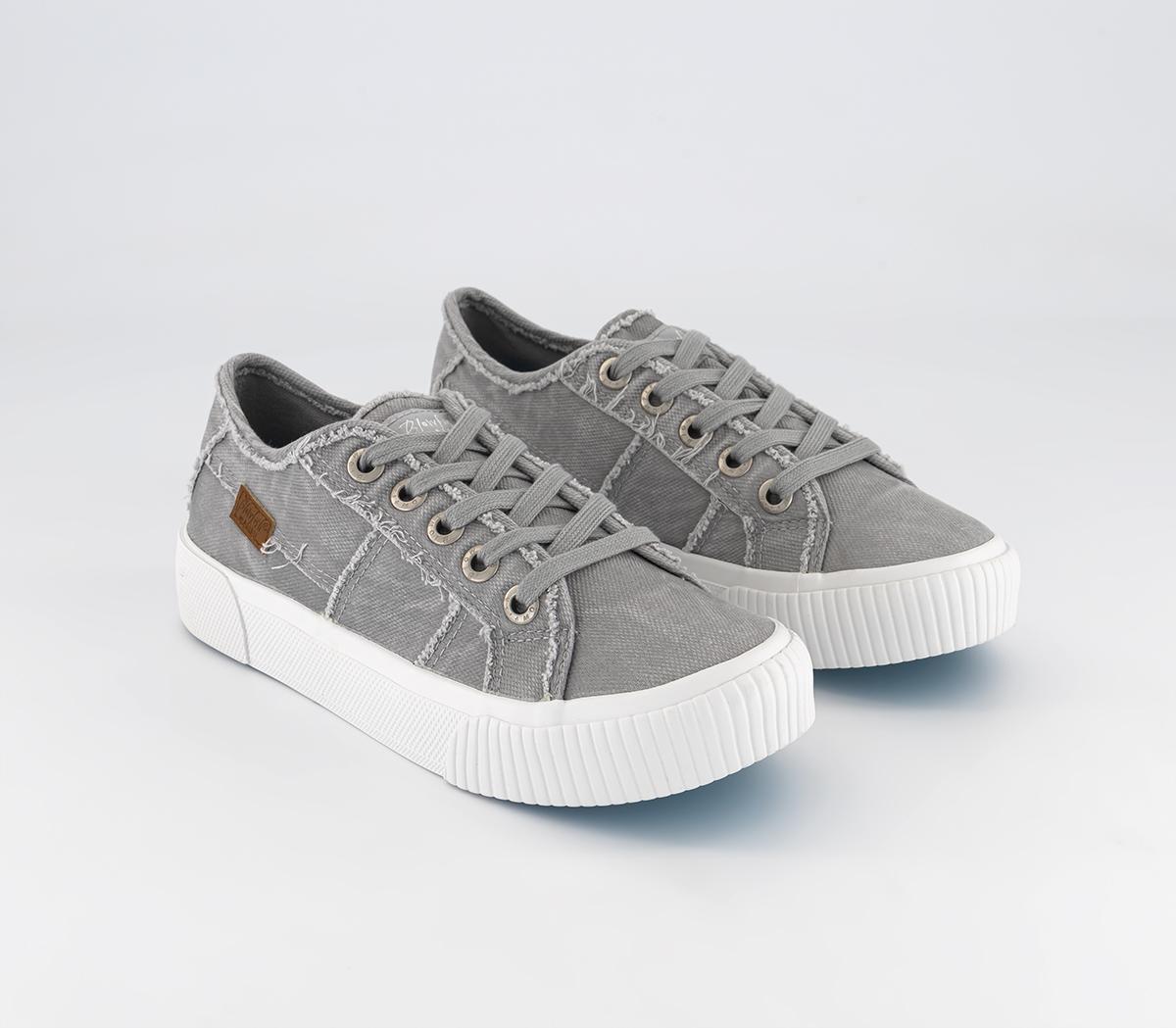Blowfish MalibuCasper TrainersFog Grey Canvas