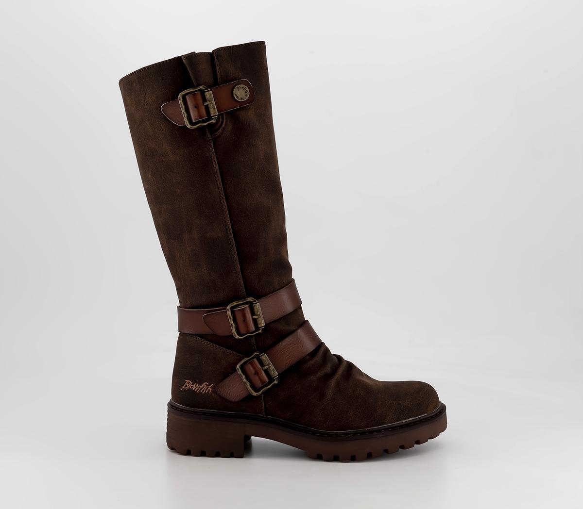 Blowfish Malibu Redial 2 Boots Tobacco 