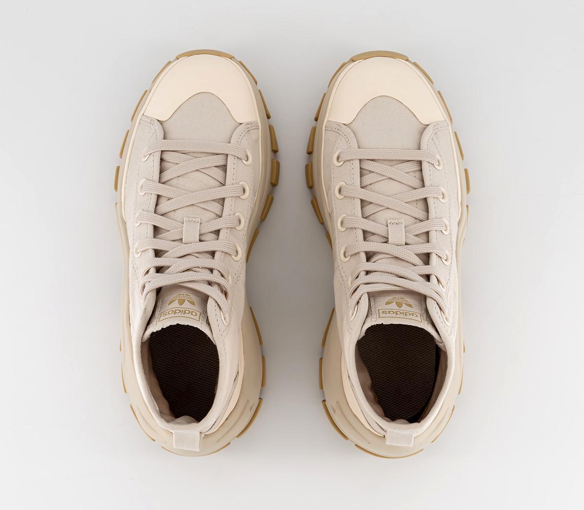 adidas Nizza Hi XY22 Sneaker Boots Halo Ivory Bliss Orange