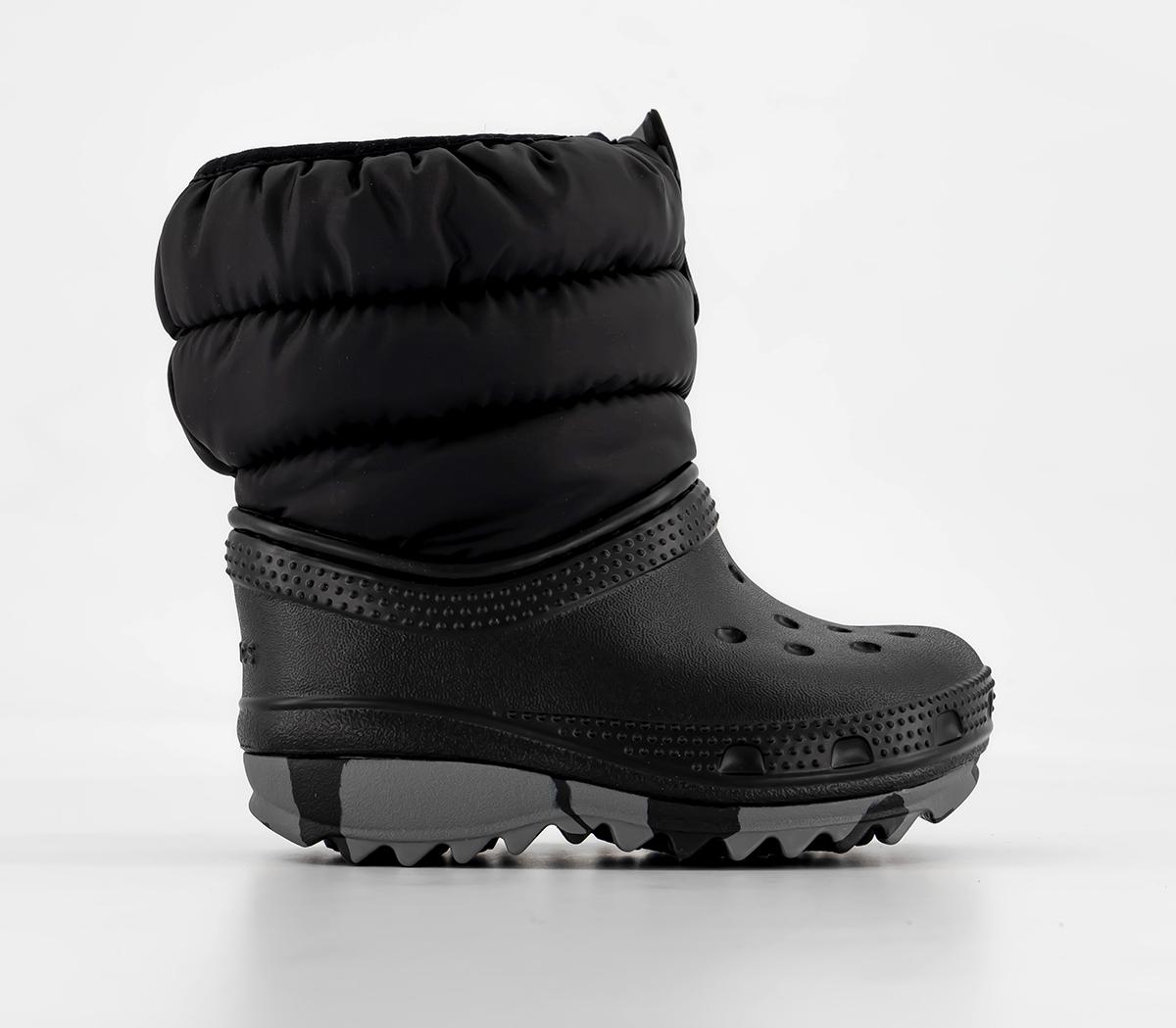 Classic Neo Puff Toddler Boots Black